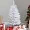 3ft. Pre-Lit White Artificial Christmas Tree, Warm White LED Lights